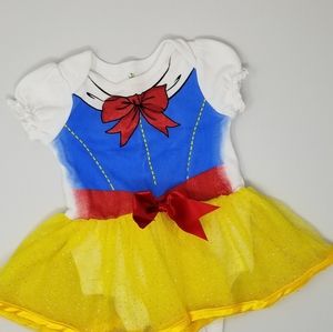 Baby Girl Snow White Onesie with Tutu